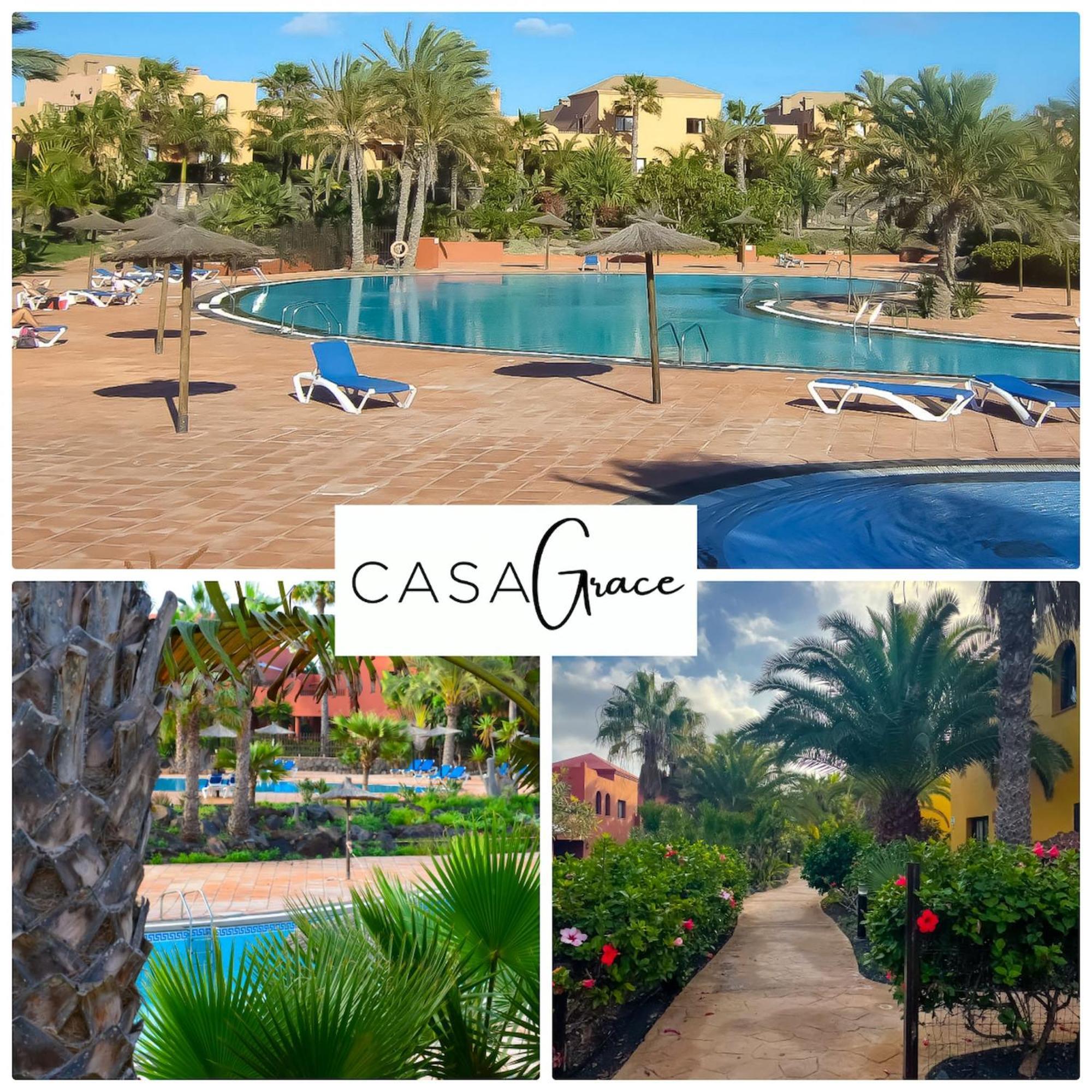 Tamarindo 1 Casa Grace Wifi Free Pool View By Rentalfue Corralejo Bagian luar foto